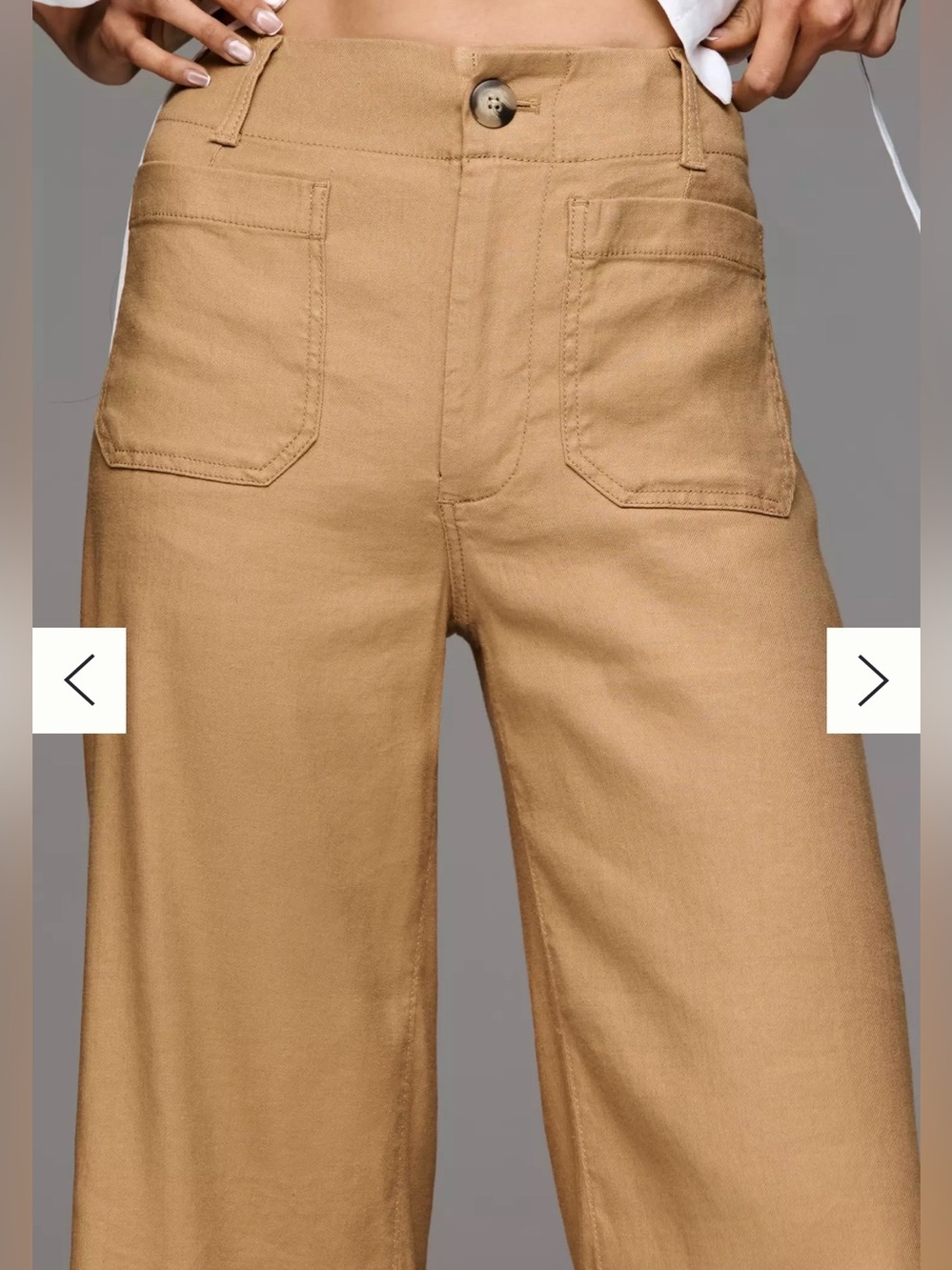 Wholesale purchase NWOT Anthropologie - Pilcro The Colette crop wide leg pants